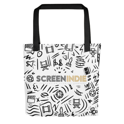 OFFICIAL SCREEN INDIE (ALL OVER PRINT) Tote bag